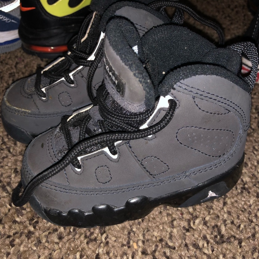 Lightly used Jordan’s and other nice shoes.